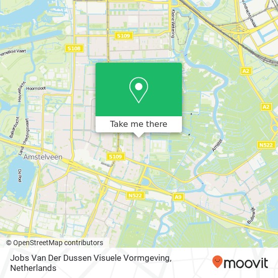 Jobs Van Der Dussen Visuele Vormgeving kaart