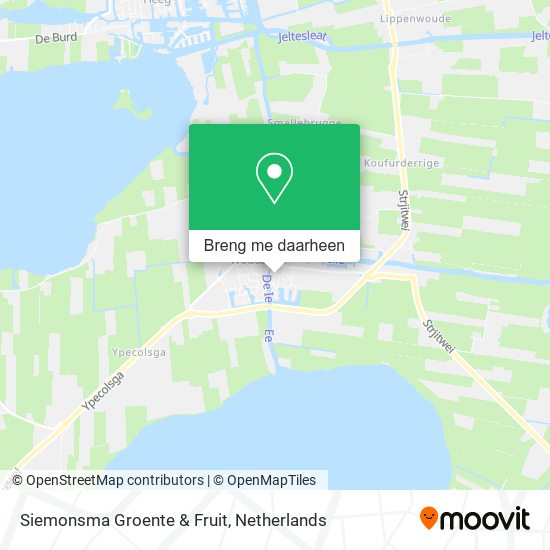 Siemonsma Groente & Fruit kaart