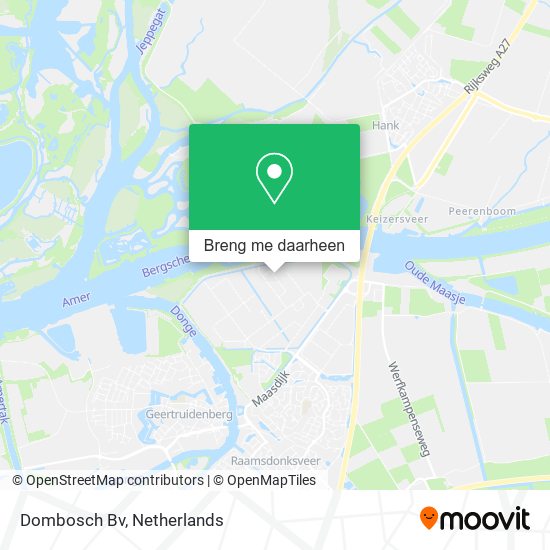 Dombosch Bv kaart