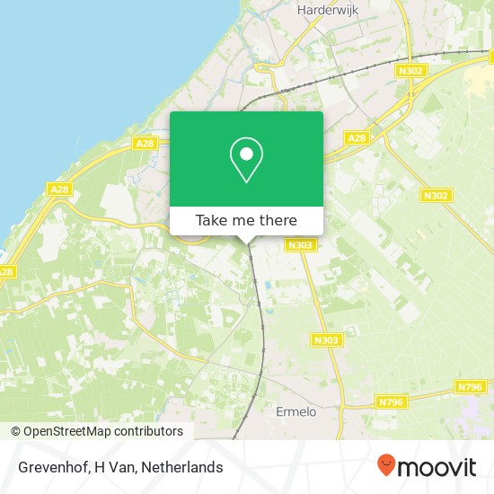 Grevenhof, H Van kaart