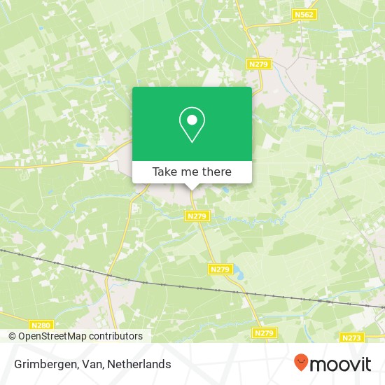 Grimbergen, Van kaart