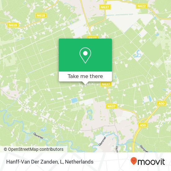 Hanff-Van Der Zanden, L kaart