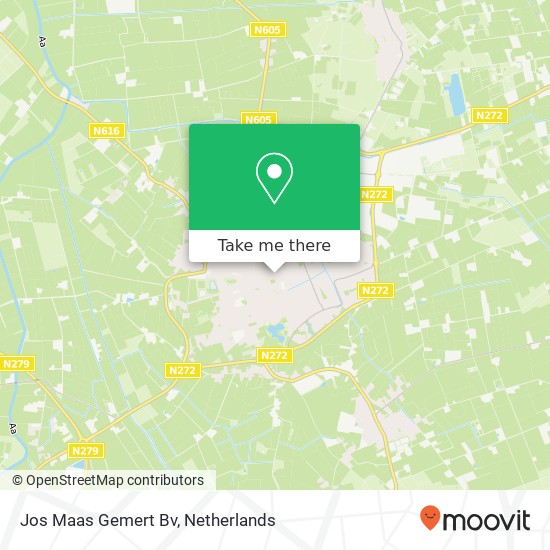 Jos Maas Gemert Bv kaart