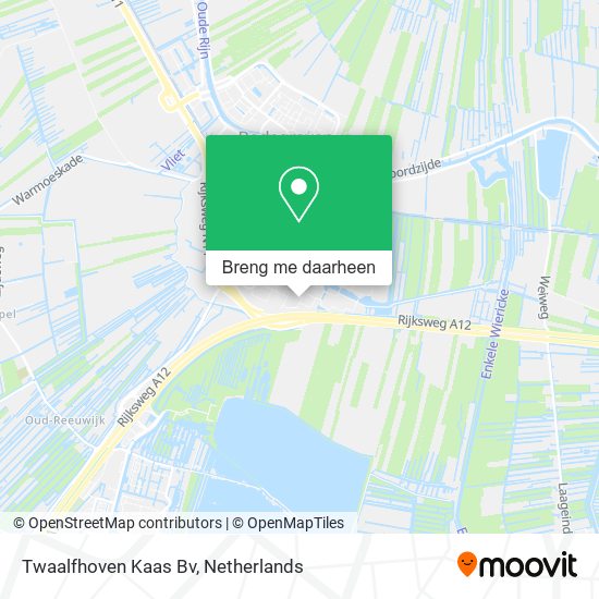Twaalfhoven Kaas Bv kaart