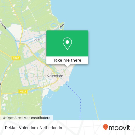 Dekker Volendam kaart