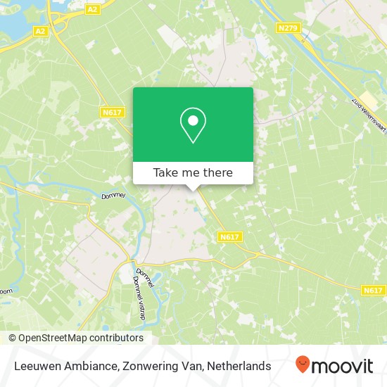 Leeuwen Ambiance, Zonwering Van kaart