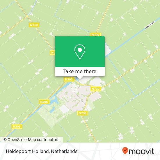 Heidepoort Holland kaart