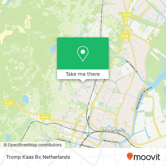 Tromp Kaas Bv kaart