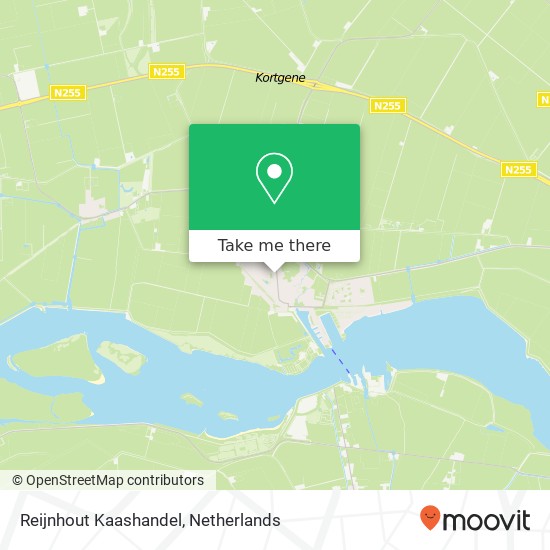 Reijnhout Kaashandel kaart