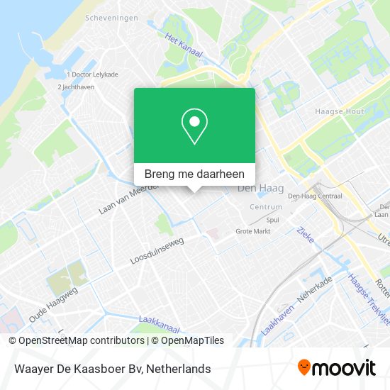 Waayer De Kaasboer Bv kaart