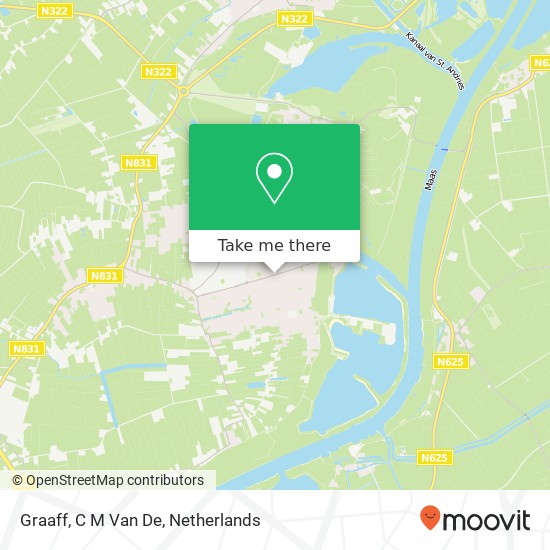 Graaff, C M Van De kaart