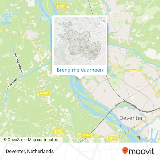 Deventer kaart