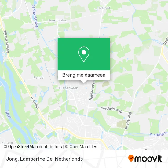 Jong, Lamberthe De kaart