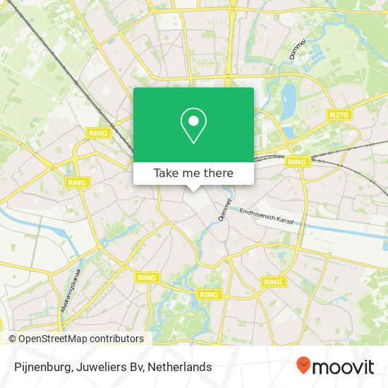 Pijnenburg, Juweliers Bv kaart