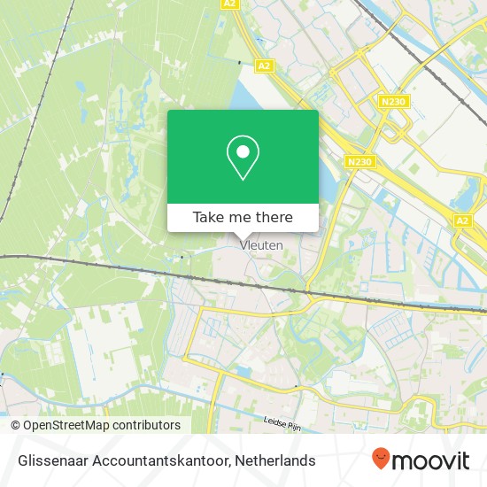 Glissenaar Accountantskantoor kaart