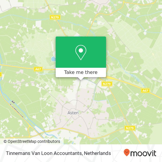 Tinnemans Van Loon Accountants kaart