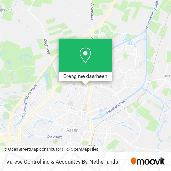 Varese Controlling & Accountcy Bv kaart