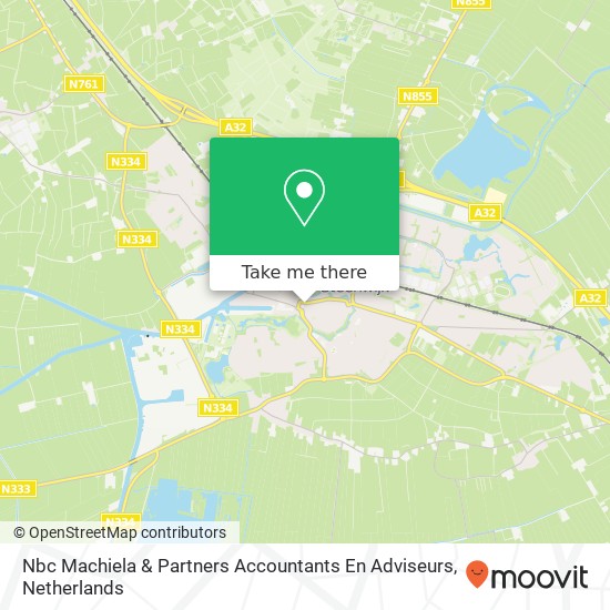 Nbc Machiela & Partners Accountants En Adviseurs kaart