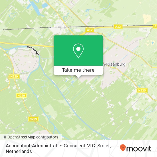 Accountant-Administratie- Consulent M.C. Smiet kaart