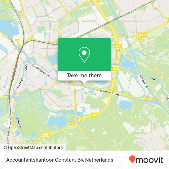Accountantskantoor Constant Bv kaart