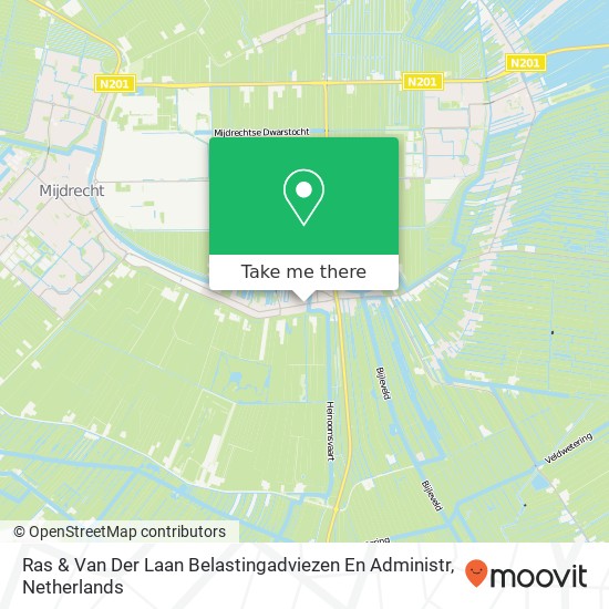 Ras & Van Der Laan Belastingadviezen En Administr kaart