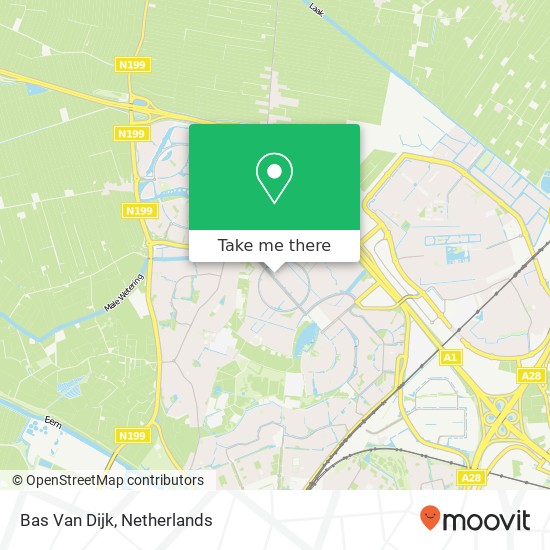 Bas Van Dijk kaart