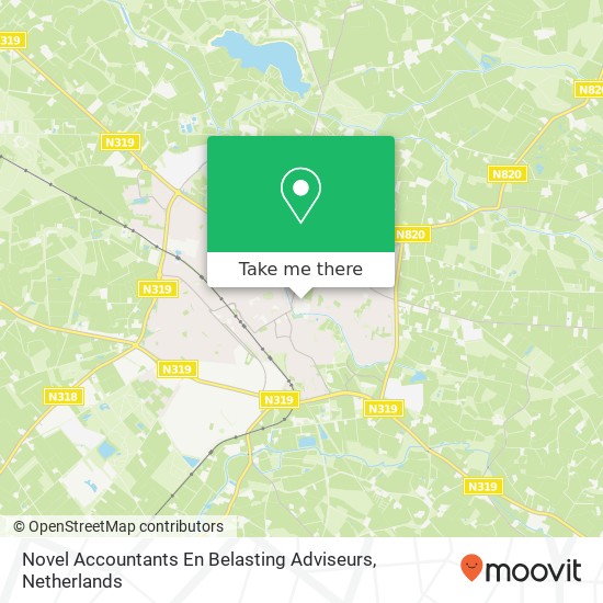 Novel Accountants En Belasting Adviseurs kaart