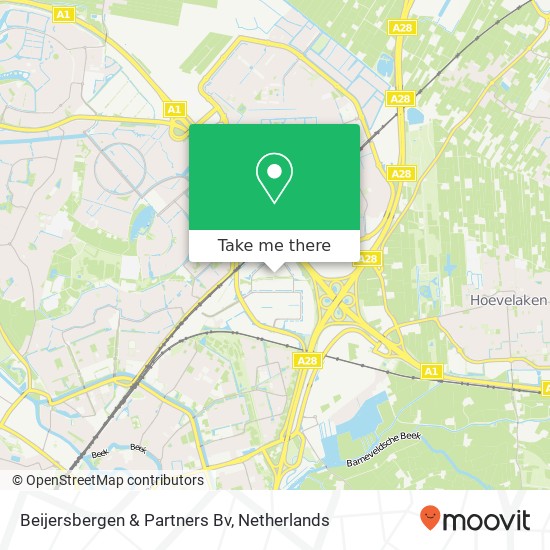 Beijersbergen & Partners Bv kaart