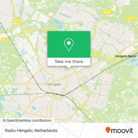 Radio Hengelo kaart