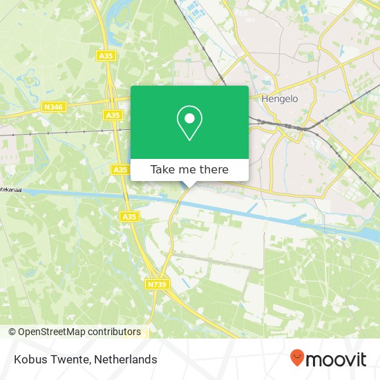 Kobus Twente kaart