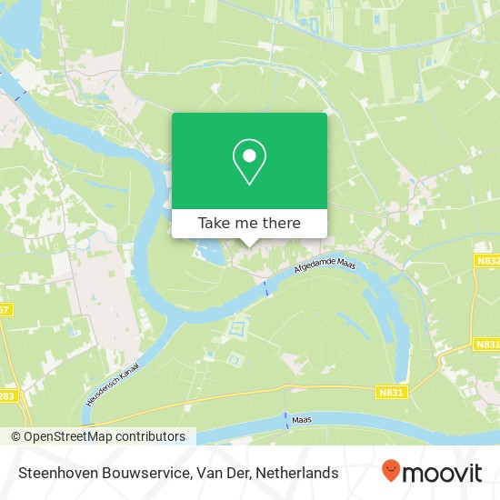 Steenhoven Bouwservice, Van Der kaart