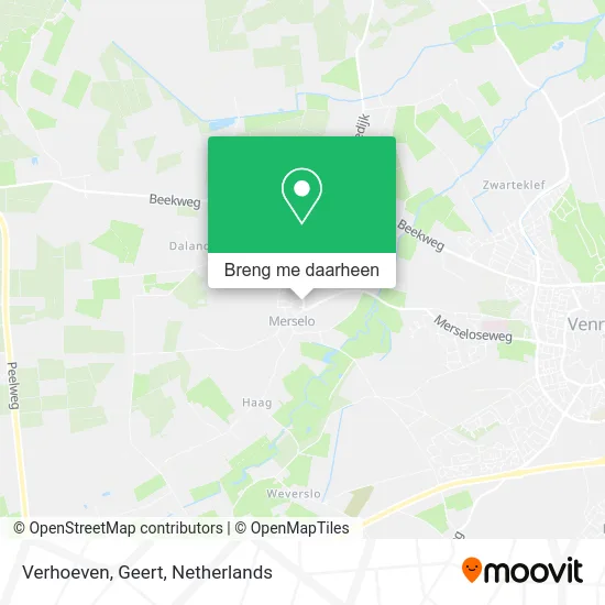 Verhoeven, Geert kaart