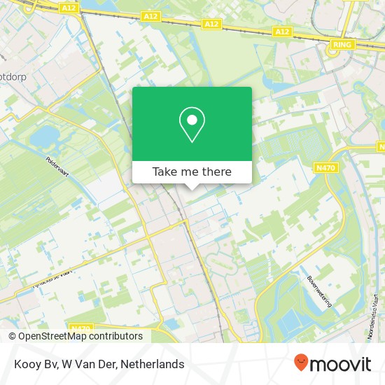 Kooy Bv, W Van Der kaart