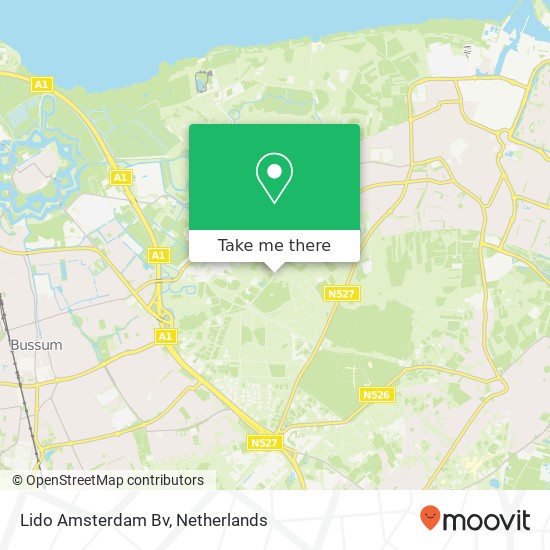 Lido Amsterdam Bv kaart