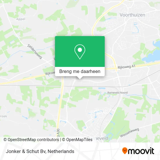 Jonker & Schut Bv kaart