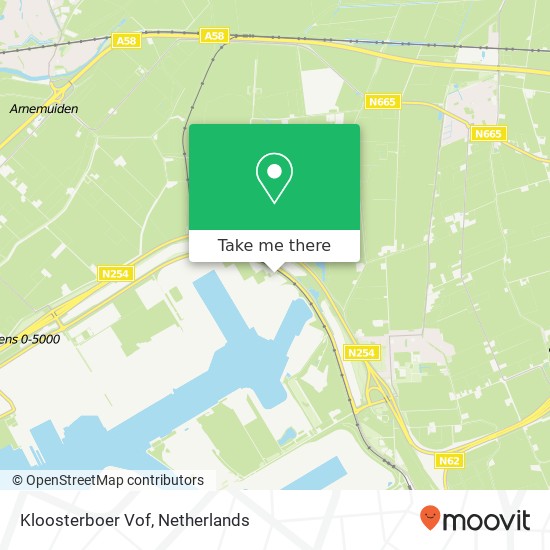 Kloosterboer Vof kaart