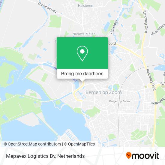 Mepavex Logistics Bv kaart