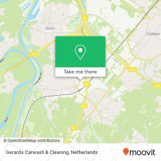 Gerards Carwash & Cleaning, Sanderboutlaan 23 kaart