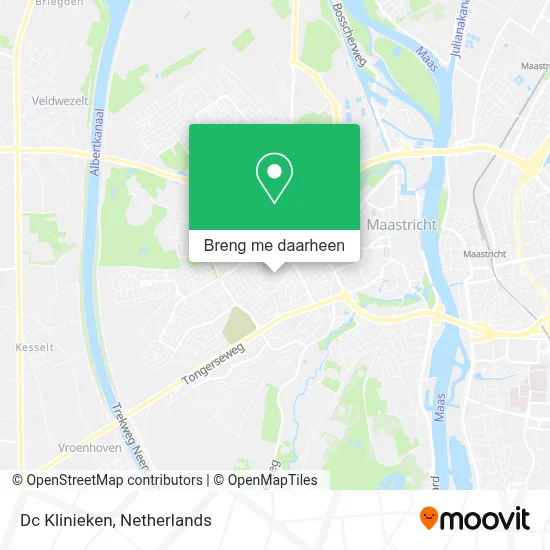 Dc Klinieken kaart