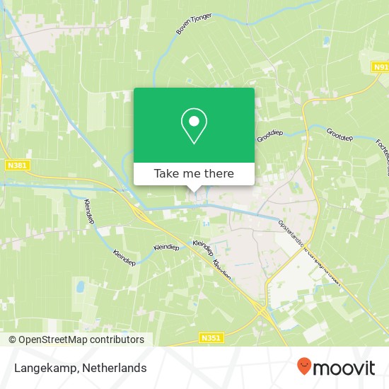 Langekamp, 8431 PW Oosterwolde kaart