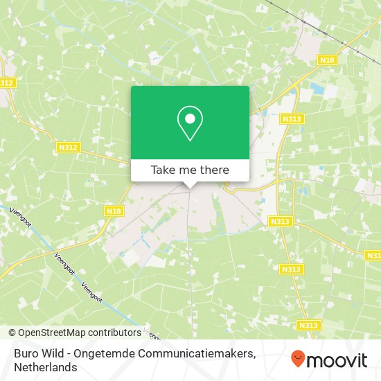 Buro Wild - Ongetemde Communicatiemakers, Broekboomstraat 5 kaart
