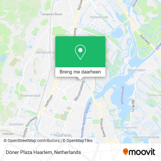 Döner Plaza Haarlem kaart