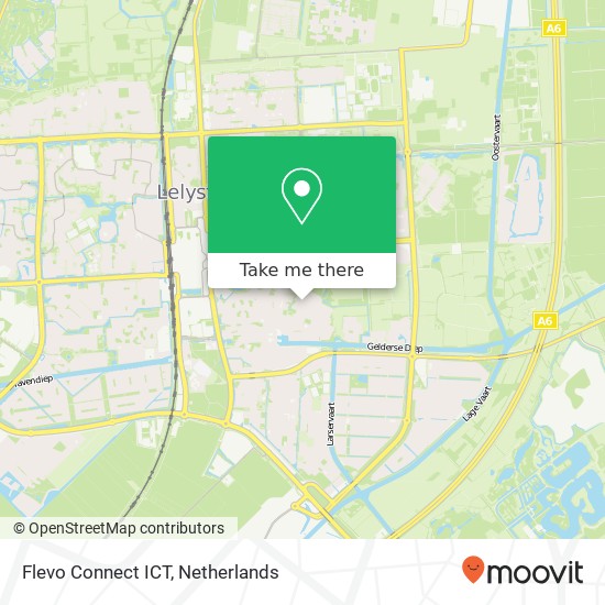 Flevo Connect ICT, Horst 3622 kaart
