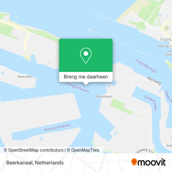 Beerkanaal kaart