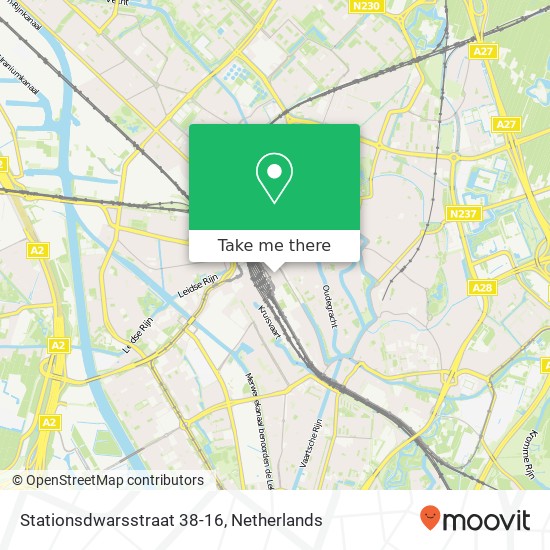 Stationsdwarsstraat 38-16, Stationsdwarsstraat 38-16, 3511 EL Utrecht, Nederland kaart