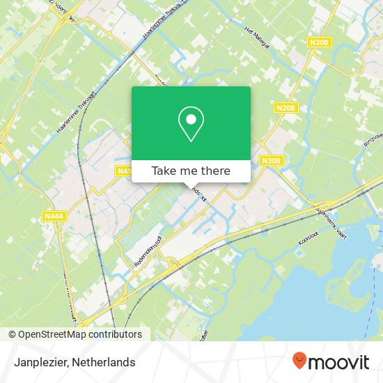 Janplezier, Janplezier, 2171 Sassenheim, Nederland kaart