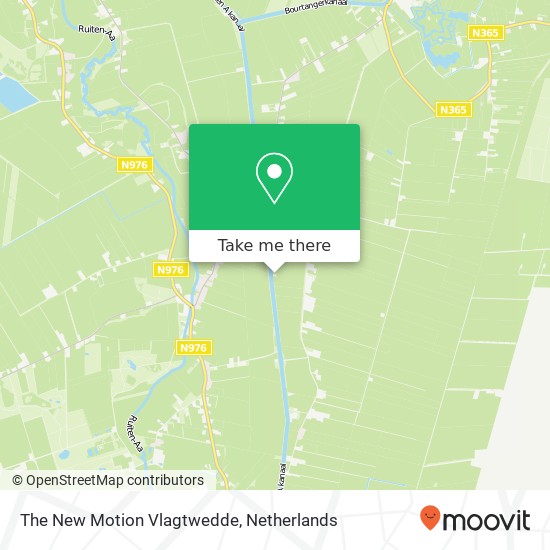 The New Motion Vlagtwedde kaart