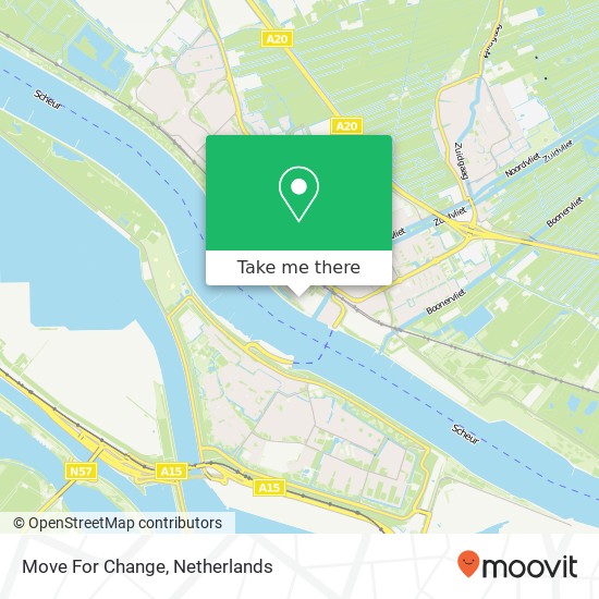 Move For Change, Maasweg 8A kaart