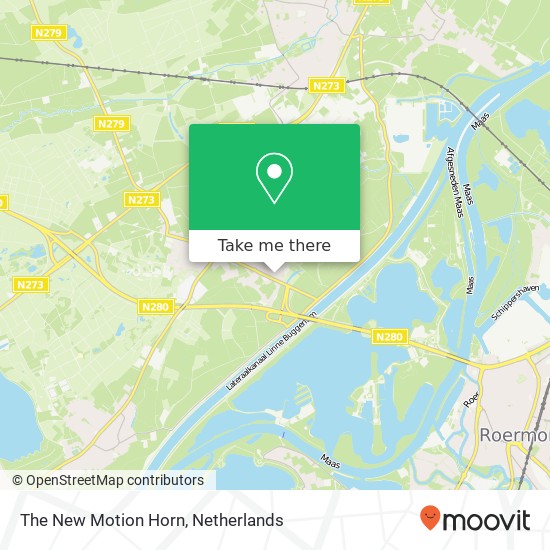 The New Motion Horn kaart