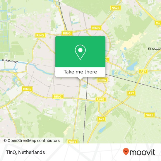TinQ, Utrechtseweg 5 kaart